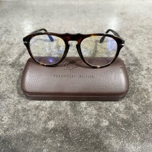 Persol glasses with photochromatic (light to dark) lenses
